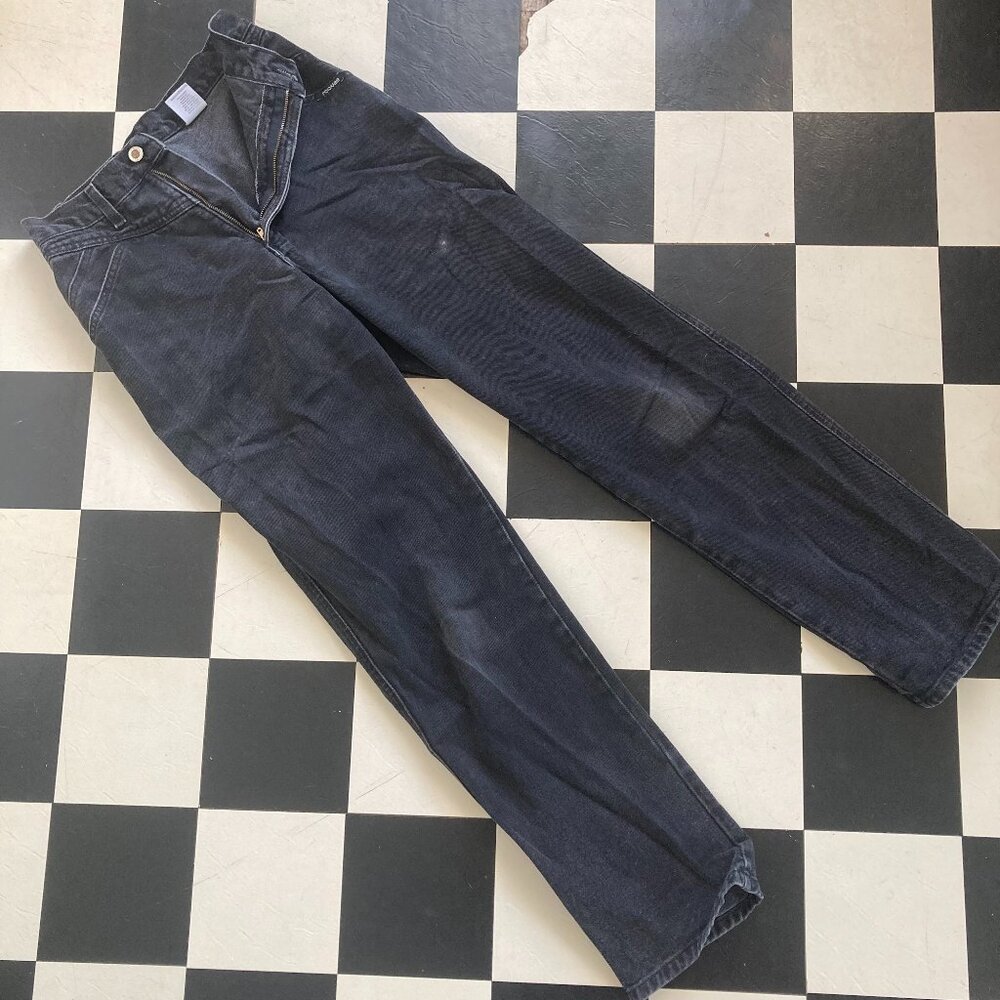 Vintage 1990s Rockies Bareback Black High-Waisted Jeans